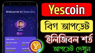 Yescoin important update ✅।। Yescoin Snapshot update Bangla।। Yescoin new update।। Yescoin listing। [upl. by Ardnazxela]