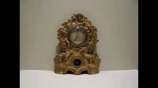 Waterbury Nicholas Muller and sons cast alloy clock [upl. by Hoopes]