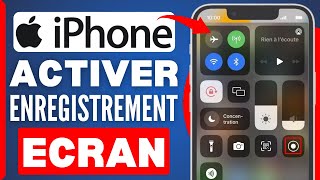 Comment Activer Enregistrement Ecran Iphone  En 2024 [upl. by Esimorp859]