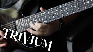 Trivium  Until The World Goes Cold with solo Guitar cover [upl. by Laeynad]