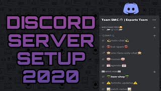 2021 How To Setup Your Own Discord Server For Your Clan  The Ultimate Guide With Bots and Roles [upl. by Anielram477]