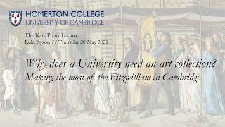 Kate Pretty Lecture 2021 Why does a University need an art collection [upl. by Yraeg]