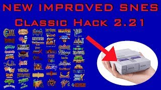 Official SNES Classic Edition Hack Hakchi 221 UPDATED amp FAQ [upl. by Icram]