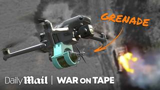 How Ukraines grenadedropping drones changed war  War on Tape  Daily Mail [upl. by Nevlin]