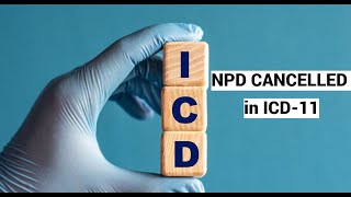 NPD CANCELLED in ICD11 NarcissismDissocialityAnankastiaNegative Affectivity Starts 0754 [upl. by Dorette]