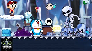 Stick World  Red Blue Journey Part 5 Doraemon amp Nobita  MGIF  Gameplay WFG [upl. by Hardden]