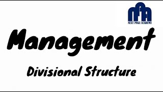 Divisional Organisational Structure [upl. by Gusta]