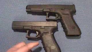 Glock Gen4 vs Gen3 Part 1 [upl. by Siuqaj]