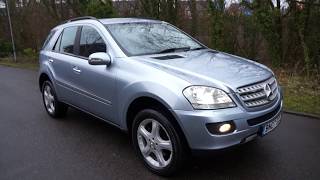 200707 MERCEDES ML320 CDI SPORT AUTOMATIC 30 V6 4x4 DIESEL LASURITE BLUE [upl. by Ytok]