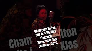 Champian Fulton with Klas Lindquist Stockholm Jazz Festival  2024 jazz billieholiday sthlm [upl. by Ittam]