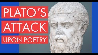 Plato attack on poetry  Greek Philosopher  Literary Criticism  Platos Republic  old testament [upl. by Seroled]