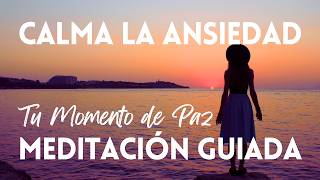 MEDITACIÓN GUIADA 12 minutos para CALMAR LA ANSIEDAD  Elimina EMOCIONES NEGATIVAS y ESTRÉS [upl. by Zwiebel]