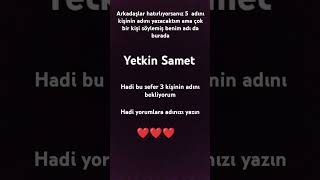 yetkin Samet [upl. by Asiret]