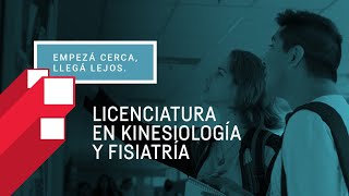 Licenciatura en Kinesiología y Fisiatría  Estudiar en la UNRN [upl. by Sivie]