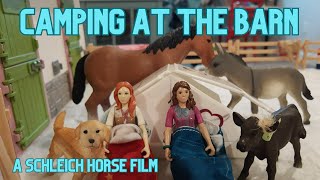 Camping at the Barn Schleich rider [upl. by Molli]