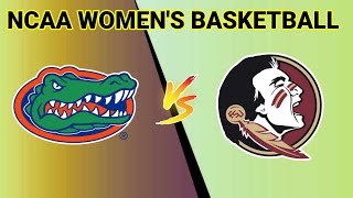 Florida Gators vs Florida State Seminoles  20242025 NCAA WOMENS BASKETBALL LIVE SCORE [upl. by Ecaidnac]