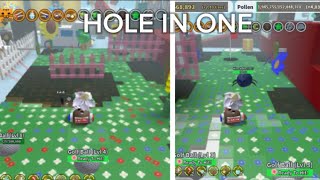 How to get hole in one in roblox the games event  bee swarm simulator [upl. by Ecilayram]