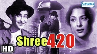 Shree 420  Superhit Comedy Film  Raj Kapoor  Nargis Dutt  Lalita Pawar [upl. by Dnumyar305]