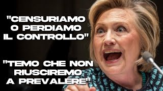 HClinton quotCensurare per non PERDERE IL CONTROLLO TOTALEquot [upl. by Anatnahs]