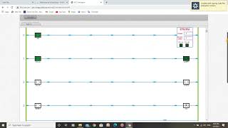 UP Down counter  Virtual PLC lab experiment [upl. by Milla788]