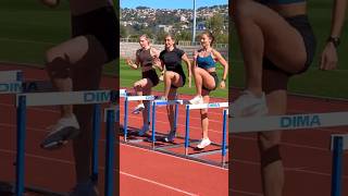 Hurdles Drills 🚧 Sprint Machanics Drills 💥runnning athlete runner newsong ytshorts [upl. by Rimidalg]