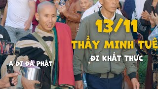 Thầy Minh Tuệ đi khất thực [upl. by Phillipp979]