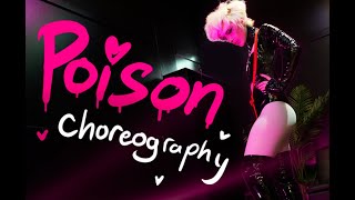 POISON Hazbin Hotel  Choreography Music Video [upl. by Enoj598]