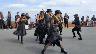 Ravens Morris  Steampunk Dancers Whitby Steampunk Weekend July 24th 2022 [upl. by Donnenfeld]