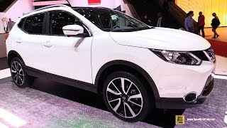 2015 Nissan Qashqai Tekna  Exterior and Interior Walkaround  2015 Geneva Motor Show [upl. by Bertie]