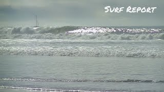 Big Waves at the Oceanside Harbor  Surf Report [upl. by Yroggerg816]