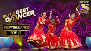 Swetha Bhawna और Rupsa का Nagada पे एक ज़बरदस्त Performance  Indias Best Dancer  Best Of Top 5 [upl. by Nodanrb]