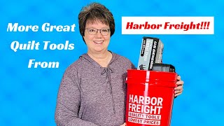 More Great Quilt Tools From Harbor Freight [upl. by Moncear]