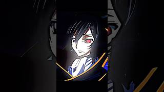 Lelouch Lamperouge 4K Edith  Code Geass anime [upl. by Leinahtam]