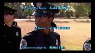 Police Academy ending credits [upl. by Aynahs]