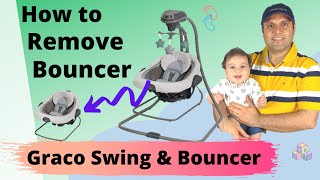 Graco Swing and Bouncer How To Remove Bouncer Fast [upl. by Linsk708]