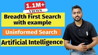 Breadth First Search with example  Uninformed Search  Artificial Intelligence [upl. by Byron582]