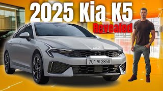 2025 Kia K5 Facelift Revealed With New Interior in Korea [upl. by Corbett]