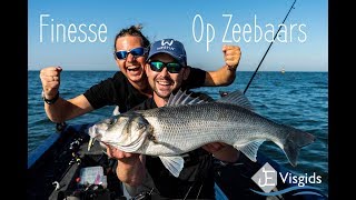 Finesse op zeebaars  VisTD Vlog 4 [upl. by Atteuqehs]