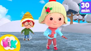 Seasons of the Year Song for Kids 🍂❄️ Winter Autumn Summer Spring  HeyKids Nursery Rhymes [upl. by Emmalynne296]