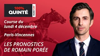 Pronostics Quinté PMU  100 Quinté du Dimanche 10 décembre à ParisVincennes Amérique Races Q2 [upl. by Eidur]