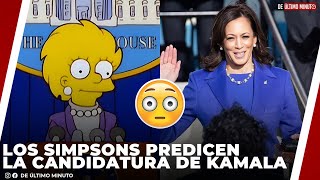 LOS SIMPSONS PREDICEN LA CANDIDATURA DE KAMALA HARRIS [upl. by Jeanine]