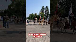 2024 CHEYENNE FRONTIER DAYS PARADE [upl. by Yvehc]