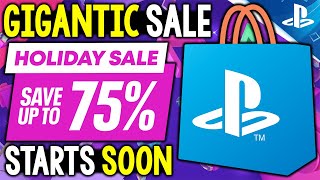 GIGANTIC PSN HOLIDAY SALE 2023 STARTS SOON [upl. by Shaeffer457]