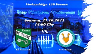 Verbandsliga Frauen KV Mutterstadt  KV Grünstadt [upl. by Lihka328]