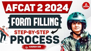 AFCAT 2 2024 Form Filling  AFCAT Form Fill Up 2024 Kaise Kare Step By Step Process [upl. by Pan]