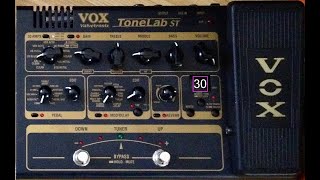 Vox ToneLab ST Patch 30 Demo 71020 [upl. by Maddie]