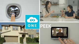 Front Door Peephole Doorbell Security Camera [upl. by Avik]