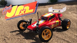 e229 TEAM LOSI Releases MINI JRX2 116 Scale RTR Retro RC [upl. by Ellac614]