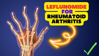 Leflunomide mechanism of action in rheumatoid arthritis [upl. by Luy]