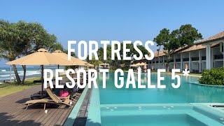 Sri Lanka 2024 Fortress Resort Galle 5  hotel with infinity pool full tour in 4k [upl. by Llekcm]